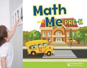 Math and Me Pre-K Cover